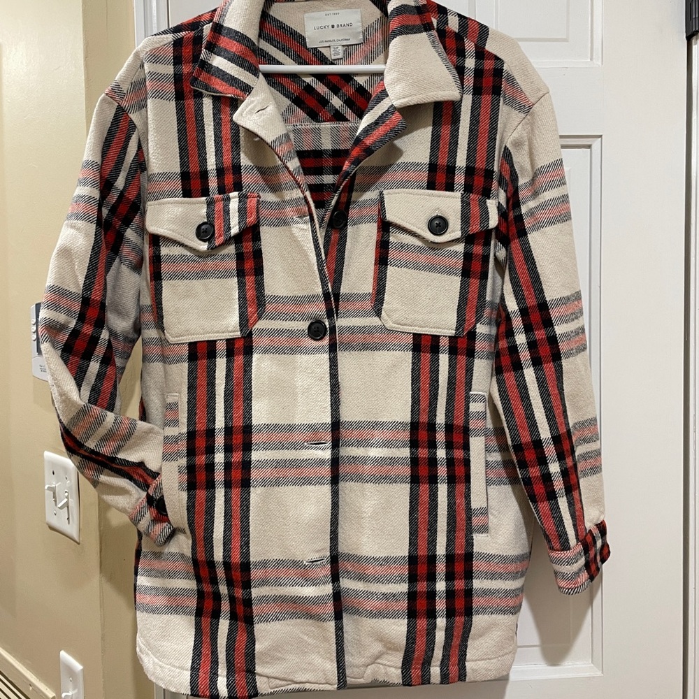 Women’s shacket by Lucky Brand